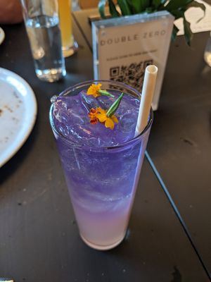 Yuzu cocktail at Double Zero in Baltimore