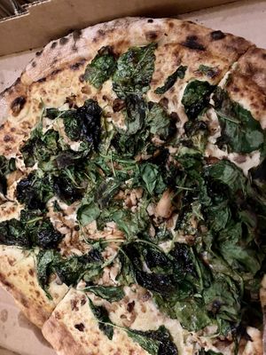 Truffle pizza at Double Zero in Baltimore