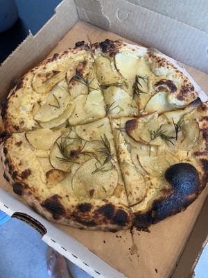 Potato pizza   at Double Zero in Baltimore