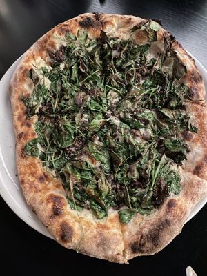 Truffle pizza  at Double Zero in Baltimore