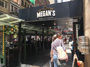 Front awning at Megans Bar and Kitchen  in New York City
