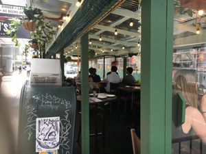 Outdoor eating (the inside is nicely laid out too) at Megans Bar and Kitchen  in New York City