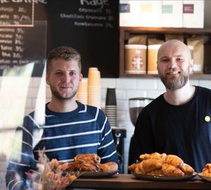 The café at Hjaltes  in Slangerup
