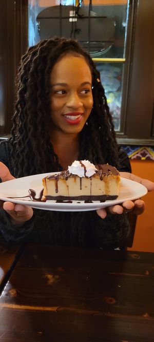 Vegan Snickers Cheesecake at Norbu in Lancaster