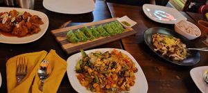 Vegan MoMo and Vegan Veggie delight at Norbu in Lancaster