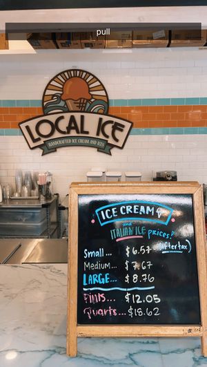 prices in september 2022  at Local Ice in Los Angeles