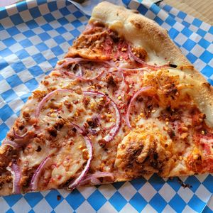 Onion And Beef or Sausage Crumbles? at The Hungry Sasquatch in Vancouver