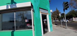 On Santa fe at barnett at Vegan Castle in Long Beach