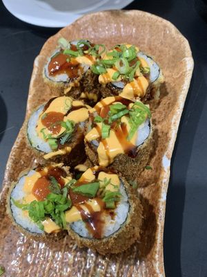 Yum!  at Vegan Castle in Long Beach