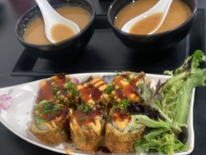   at Vegan Castle in Long Beach