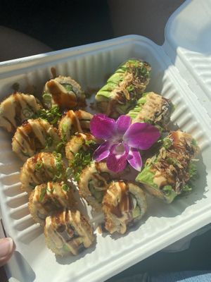   at Vegan Castle in Long Beach