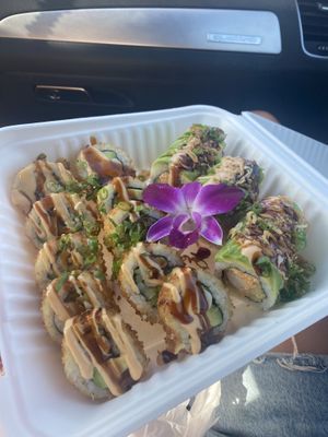   at Vegan Castle in Long Beach