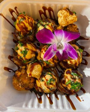 santa fe roll  #Veganuary at Vegan Castle in Long Beach