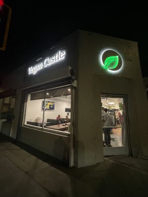 outside   at Vegan Castle in Long Beach