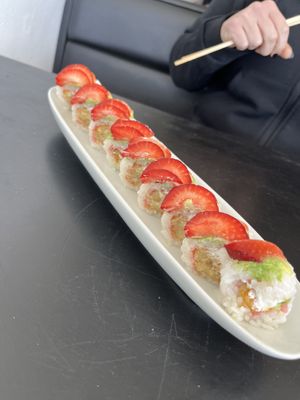 Sherry roll  at Vegan Castle in Long Beach