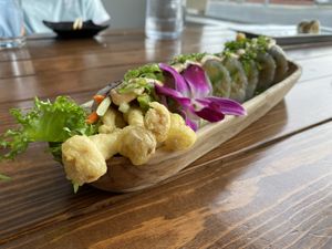 Spider Roll  at Vegan Castle in Long Beach