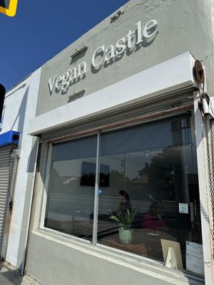 Restaurant Front   at Vegan Castle in Long Beach