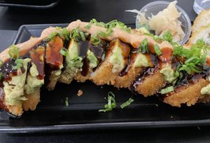Santa Fe Roll  at Vegan Castle in Long Beach