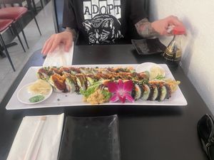   at Vegan Castle in Long Beach