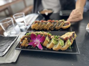   at Vegan Castle in Long Beach