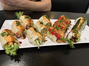   at Vegan Castle in Long Beach