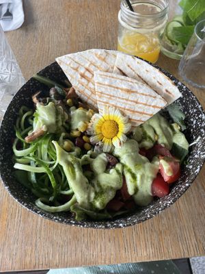 Tex mex bowl  at Bakery Kafeneio in Limassol