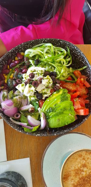 Vegan Buddha Bowl at Bakery Kafeneio in Limassol