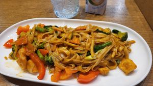 Monkey noodles at KrazyKitchen in Vienna