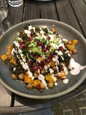 Buddha bowl  at Megan's on the High Street in West London