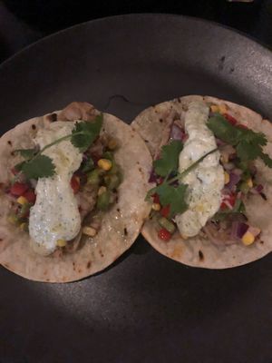 Tacos at Radcliffe's Function Centre in Echuca