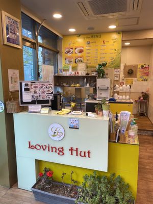 Super cute.  So many great choices! at Loving Hut - Rodeo in Daegu