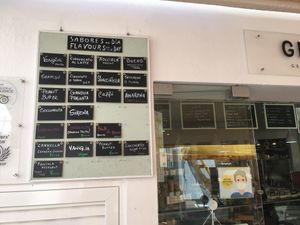 List of flavors with clearly vegan marking at GeIicia in Lagos