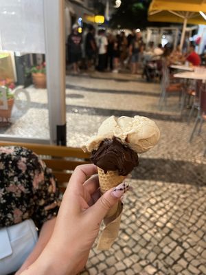 Hazelnut and peanut butter  at GeIicia in Lagos