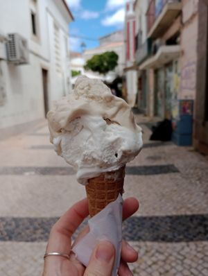Peanut butter and coconut at GeIicia in Lagos