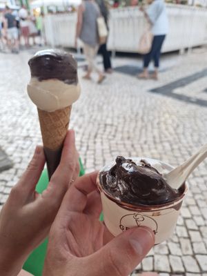 Forgot to take a picture straight away at GeIicia in Lagos