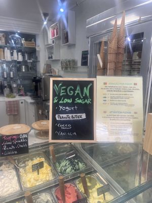 Amazing vegan Ice Cream   at GeIicia in Lagos