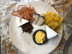 Plateau de fromages  at Hoy in Paris