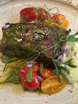 Main course  at Hoy in Paris