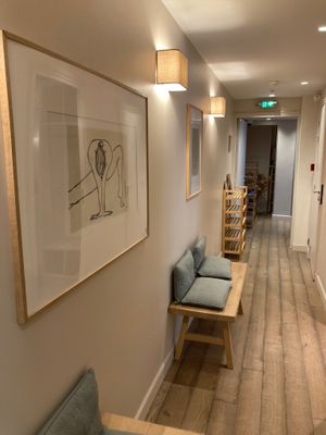 Yoga studio at Hoy in Paris