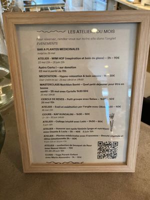 They organize some workshops there  at Hoy in Paris