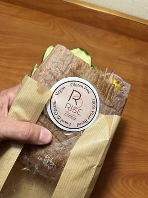 Vegetable Panini  at Root 2 Rise in Pleasantville