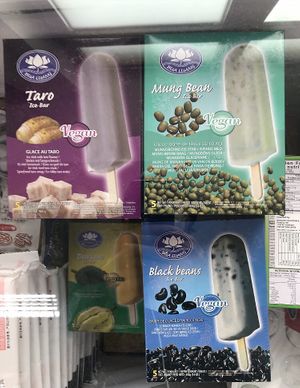 Vegan Icecream at Asia Supermarket in Neuss