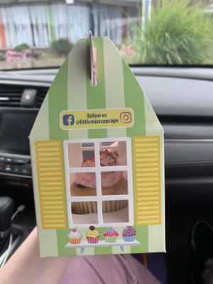 Cupcake home at Little Miss Cupcape in Hyannis