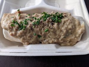 B&G Burrito at Gina's Vegan a Go Go in Columbia