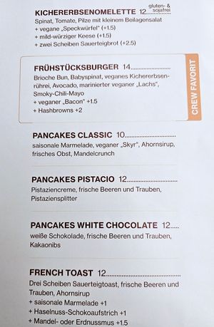 Breakfasts at Froindlichst in Berlin