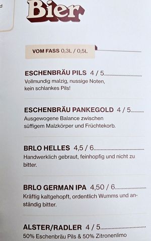 Beer at Froindlichst in Berlin