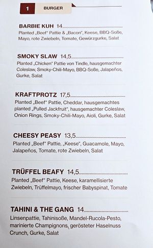 Burger at Froindlichst in Berlin