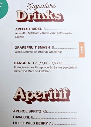Signature drinks at Froindlichst in Berlin