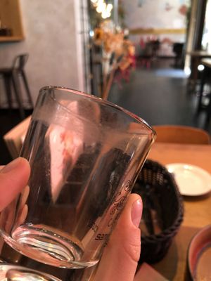 dirty tea cup😒 at Froindlichst in Berlin