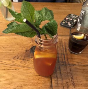 Ice tea 'Istanbul Sunset‘.  at Froindlichst in Berlin